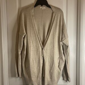 89th +Madison XL Cream button up Cardigan